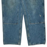 Carhartt Double Knee Carpenter Pants - 36W 30L Blue Denim