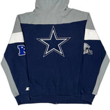 Dallas Cowboys Starter Football Hoodie - 2XL Navy Cotton