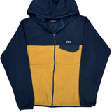 Age 12 Patagonia Hoodie - Large Navy Polyester