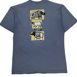 Wild Animal Park Oneita T-Shirt - Large Blue Cotton