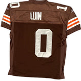 Browns Reebok Nfl Jersey - XL White Polyester