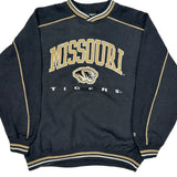 Missouri Tigers Lee Sport College Sweatshirt - Medium Gray Polyester Blend