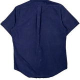 Ralph Lauren Short Sleeve Shirt - Medium Blue Cotton