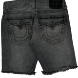 True Religion Denim Shorts - 34W 10L Gray Cotton