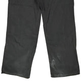 Carhartt Double Knee Carpenter Pants - 29W 32L Black Cotton