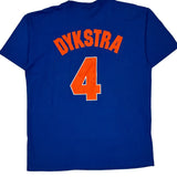 Mets Cooperstown Collection Mlb T-Shirt - Large Blue Cotton