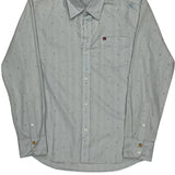Quiksilver Shirt - Medium Grey Cotton
