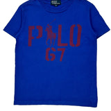 Age 6 Polo By Ralph Lauren T-Shirt - XS Blue Cotton