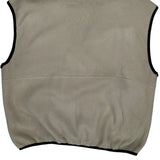 Timberland Fleece Vest - Large Beige Polyester