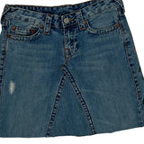 True Religion Denim Skirt - 30W US 6 Blue Denim