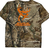 Deer Hunting Buck Commander Camo T-Shirt - Medium Camo Cotton