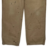Carhartt Carpenter Pants - 31W 31L Beige Cotton