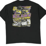 Racing Gildan Graphic T-Shirt - 2XL Black Cotton
