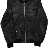 Ma-1 Carbon Bomber Jacket - Small Black Polyester