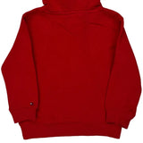 Age 3 Tommy Hilfiger Spellout Hoodie - XS Red Cotton