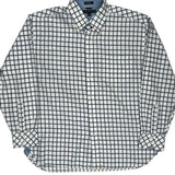 Tommy Hilfiger Checked Shirt - XL Blue Cotton