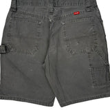 Wrangler Cargo Carpenter Shorts - 34W 10L Grey Cotton