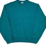 Pro Player Sweatshirt - Large Green Cotton Blend