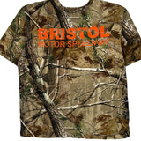 Bristol Motor Speedway Realtree T-Shirt - Medium Camo Cotton