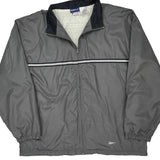 All Purpose Sports Reebok Windbreaker - XL Grey Nylon