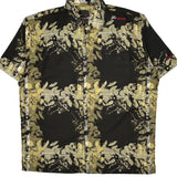 Fubu Short Sleeve Shirt - 2XL Gold Polyester