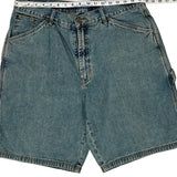 Hs Carpenter Shorts - 35W 10L Blue Cotton