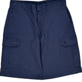 Unbranded Cargo Shorts - 32″ Waist Navy Cotton