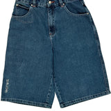 Sean John Denim Shorts - 28W 12L Blue Cotton