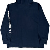 Age 8-10 Carhartt Hoodie - Small Navy Cotton
