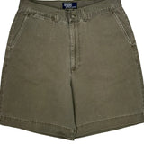 Polo By Ralph Lauren Chino Shorts - 32W 7L Gray Cotton
