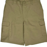 Dickies Cargo Shorts - 40″ Waist Beige Cotton Blend