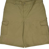 Dickies Cargo Shorts - 38W 12L Khaki Cotton