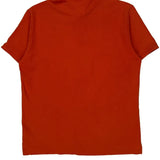 Polo By Ralph Lauren Slim Fit Polo Shirt - Large Orange Cotton