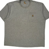 Carhartt T-Shirt - 2XL Grey Cotton
