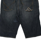 Roy Rogers Denim Shorts - 34W 12L Blue Cotton