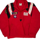 Torch Run Adidas Windbreaker - XL Red Polyester