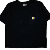 Age 8-10 Carhartt T-Shirt - Medium Black Cotton