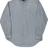 Yarmouth Ralph Lauren Shirt - Medium Blue Cotton
