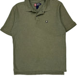Chaps Ralph Lauren Polo Shirt - Medium Green Cotton
