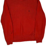 Polo By Ralph Lauren Jumper - XL Red Cotton