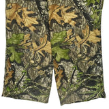 Mossy Oak Camo Cargo Trousers - Largew 32L Camo Cotton Blend