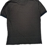 Chaps Ralph Lauren Polo Shirt - Medium Black Cotton