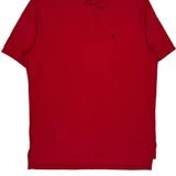 Polo By Ralph Lauren Polo Shirt - XL Red Cotton
