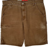 Dickies Carpenter Shorts - 40W 10L Brown Cotton Blend