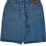 Wrangler Denim Shorts - 34W 10L Blue Cotton