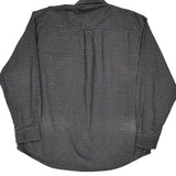 Jantzen Checked Shirt - Large Grey Cotton