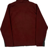 The North Face Fleece - XL Burgundy Polyester
