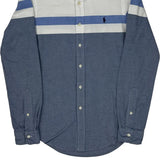 Ralph Lauren Slim Fit Shirt - Small Blue Cotton