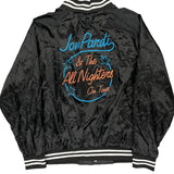 Jon Pardi & The All Nighters On Tour Augusta Graphic Varsity Jacket - 3XL Black Polyester