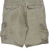 Levis Cargo Shorts - 34W 11L Beige Cotton